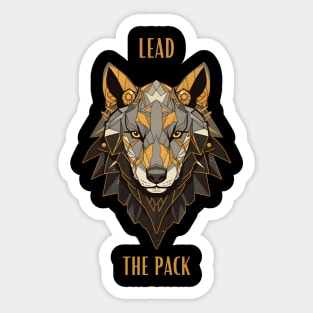 Leader Sticker